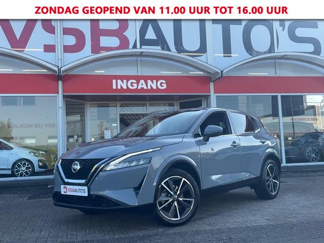 NISSAN QASHQAI 1.3 DIG-T MHEV AUT. 158PK LED NAVI 360-CAMERA AIRCO LMV PDC, VSB Auto's, WAALWIJK