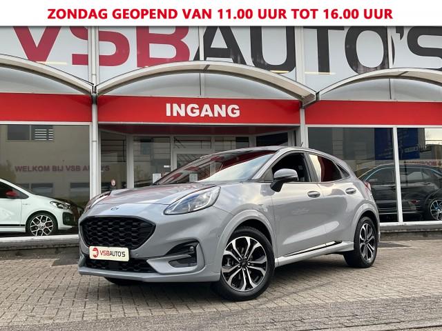 FORD PUMA 1.0 ECOBOOST 125PK ST-LINE HYBRIDE LED NAVI CAMERA ECC-AIRCO LMV, VSB Auto's, WAALWIJK