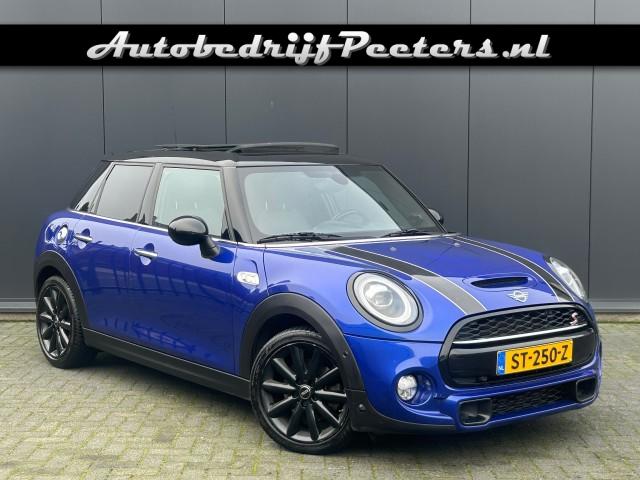 Mini Cooper s - 2.0 192pk Aut. 5-Drs P-dak Leder Navi LED H/K Sfeerlicht NL-auto