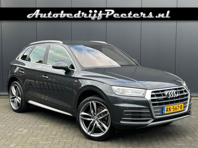 AUDI Q5 2.0 TFSI S-Line LED Leder V-Cockpit Cruise PDC 21inch, Autobedrijf Peeters, Neer