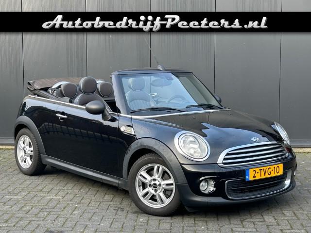 MINI CABRIO 1.6 2e eigenaar Navi Leder Cruise PDC NL-auto, Autobedrijf Peeters, Neer
