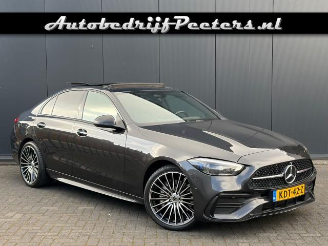 MERCEDES-BENZ C-KLASSE C 300 e AMG Night Pano Leder HUD Sfeerlicht Memory Digital Light Camera, Autobedrijf Peeters, Neer