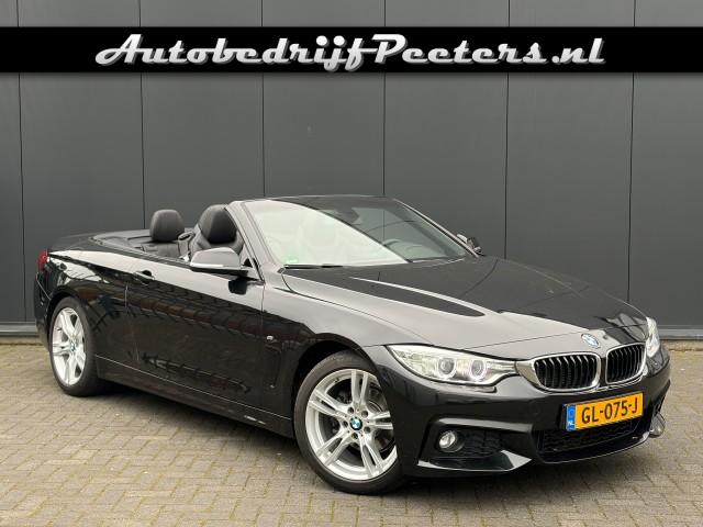 BMW 4-SERIE Cabrio 420i M Sport Aut. Leder Navi prof. Xenon Cruise NL-auto, Autobedrijf Peeters, Neer