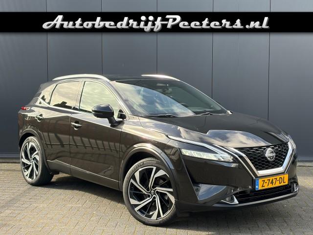 Nissan Qashqai - 1.3 Xtronic Tekna+ Pano Leder HUD LED ACC BOSE Camera 20inch Trekhaak