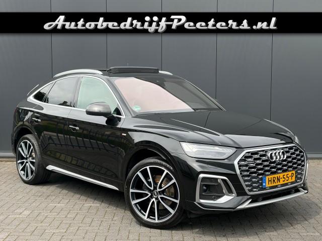 Audi Q5 sportback - 55 TFSI e S-Line Pano ACC Massage V-cockpit Camera LED Sfeerlicht 21inch