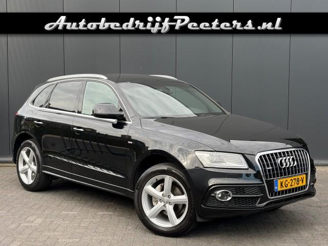 AUDI Q5 2.0 Tfsi quattro S-Line 2e eigenaar NL-auto Leder Navi LED e.Trekhaak, Autobedrijf Peeters, Neer