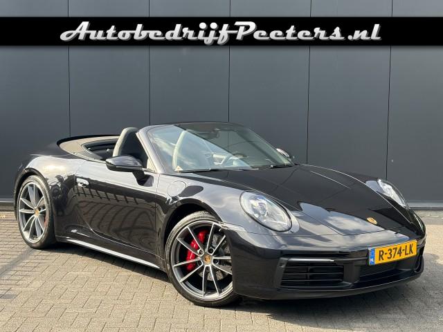 PORSCHE 911 Cabrio 3.0 992 Chrono+ Sportuitlaat BOSE Camera Memory Carplay, Autobedrijf Peeters, Neer