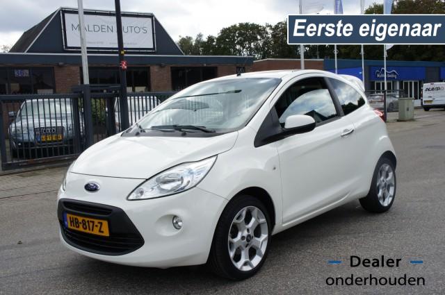 FORD KA 1.2 TITANIUM X 1eEIG PANORAMA/AIRCO NIEUWSTAAT, Malden Auto's, Malden