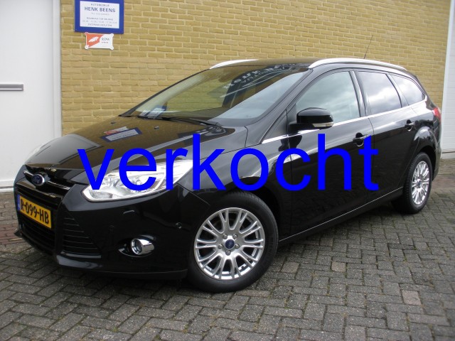 FORD FOCUS 1.0i Ecoboost Titanium Airco/Navi/Xenon/Pdc/Lm-velgen/Trekhaak !, Autobedrijf Beens, Eindhoven