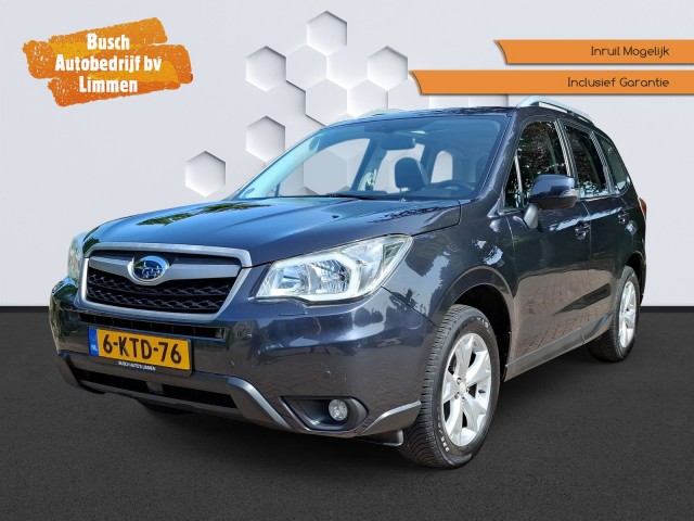 SUBARU FORESTER 2.0 Executive autom. 1ste eig. Navi, Leder, Pano enz. Nieuwstaat!, Busch Autobedrijf bv, LIMMEN