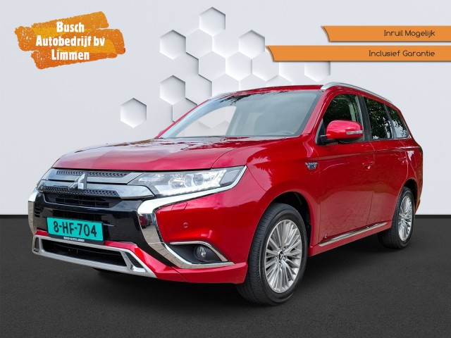 MITSUBISHI OUTLANDER 2.4 PHEV Plug-In Hybride. 4WD, Automaat, Leder interieur, enz. Alle optie's. Zonder meer nieuwstaat!, Busch