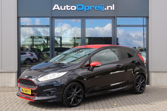 FORD FIESTA 1.0 EcoBoost 140pk ST-Line Black Edition Clima, NAVI, Advanced T, Maurice Opreij Auto's B.V., Margraten