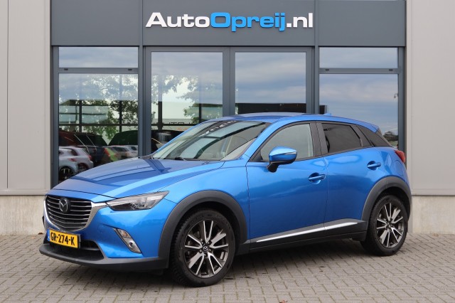 MAZDA CX-3 2.0 SkyActive 120 pk GT-M NAVI, Camera, Leder bekleding, Head-up, Maurice Opreij Auto's B.V., Margraten