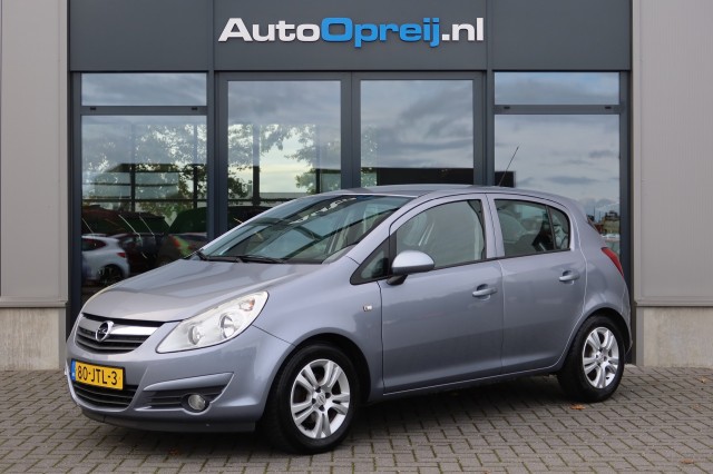 OPEL CORSA 1.2 16V Enjoy AUTOMAAT 5drs. Airco, LM-Velgen, Maurice Opreij Auto's B.V., Margraten