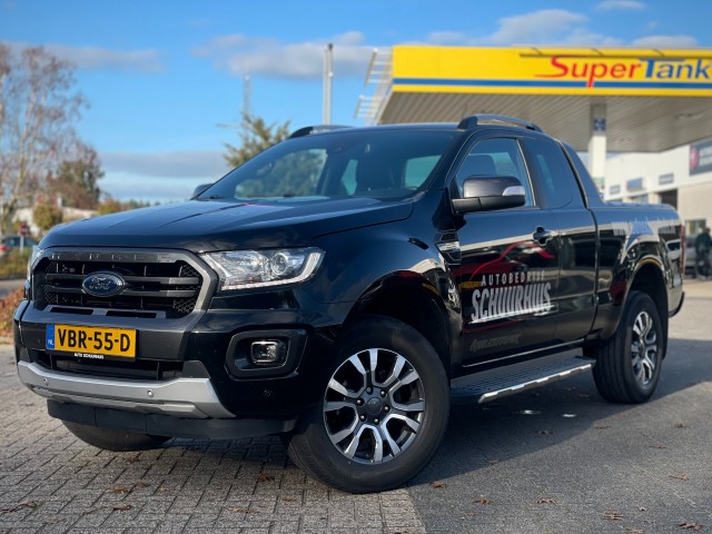 Ford Ranger - 2.0 ECO BOOST A/T WILDTRAK KEYLESS VOL LEER NAVI CAMERA 3.500 KG