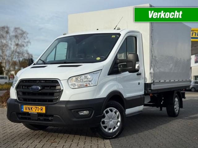 FORD TRANSIT 2.0 TDCI PICK-UP OPEN LAADBAK MET HUIF, Autobedrijf Schuurhuis, Ommen