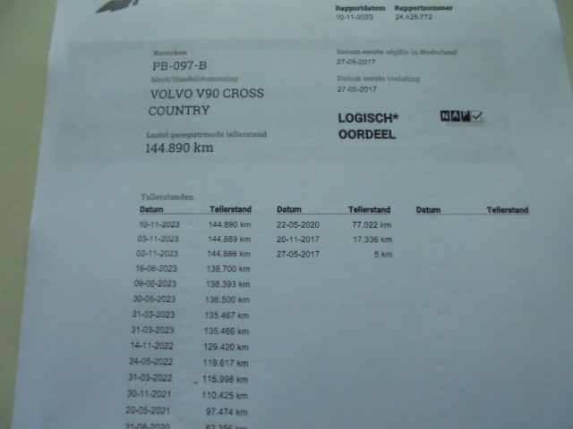 VOLVO V90 CROSS COUNTRY 2.0 D4 PRO, AWD,1EIG, ORG.NL, ADP.CRUISE, MASSAGESTOELEN FULL OP Van der Voorn - Volvo Occasions, 2165 AL LISSERBROEK