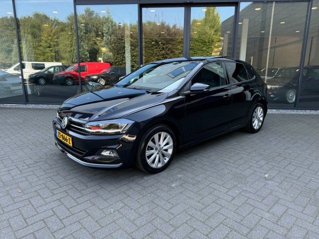 VOLKSWAGEN POLO 1.0 TSI Highline,Schuifdak,LED,Half leer,Clima,Adapt Cruise,LMV, Autobedrijf W. Verstappen, Uden