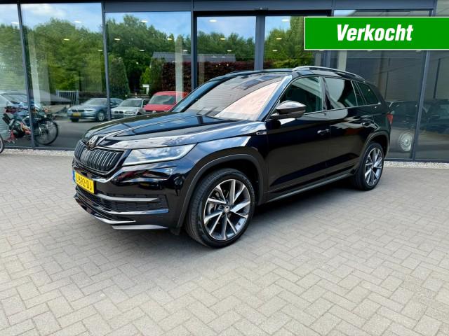 SKODA KODIAQ 1.5 TSI SportLine 7-pers,Pano,Leer/Alcant,LED,Memory,Trekhk,Stoe, Autobedrijf W. Verstappen, Uden