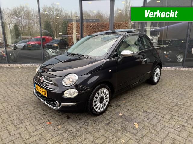 FIAT 500 0.9 TwinAir Lounge Turbo ,Schuifdak,Navi,Cruise,Pdc,Airco.Elek Pakket, Autobedrijf W. Verstappen, Uden