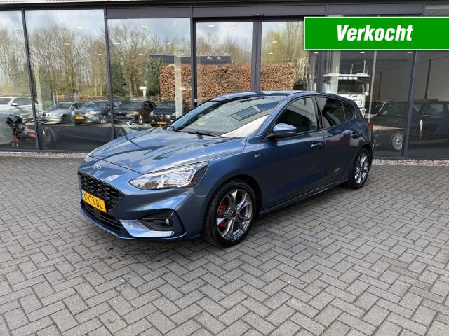 FORD FOCUS 1.0 EBH ST-Line,Winterpack,B/O,Digi Displ.,LED,Dealer OH,Lane Ass.,Carplay,Keyless,Camera, Autobedrijf W. Verstappen,