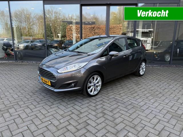 FORD FIESTA 1.0 EcoB. 100pk Titanium,Clima,Navi,Cruise,PDC,Trekhk,LMV17, Autobedrijf W. Verstappen, Uden