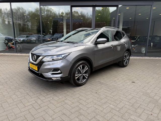 NISSAN QASHQAI 1.3 DIG-T N-Connecta,Pano,Keyless,Cam360,Navi,Clima,Cruise,Lane Ass.,Dealer OH, Autobedrijf W. Verstappen, Uden