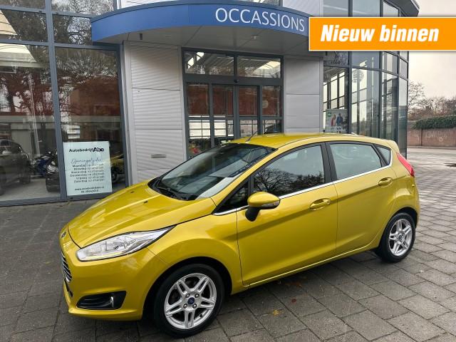 FORD FIESTA 1.0 ECOB. TITANIUM-5DEURS-LMV-ECC-PDC-NAVI-ETC-NIEUWSTAAT!!, Autobedrijf Abe, Steenwijk