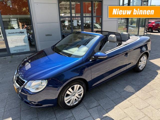 VOLKSWAGEN EOS 1.4 TSI HIGHLINE CABRIO-LMV-ECC-PDC-LEER-ORIG NL-NIEUWSTAAT!!!, Autobedrijf Abe, Steenwijk