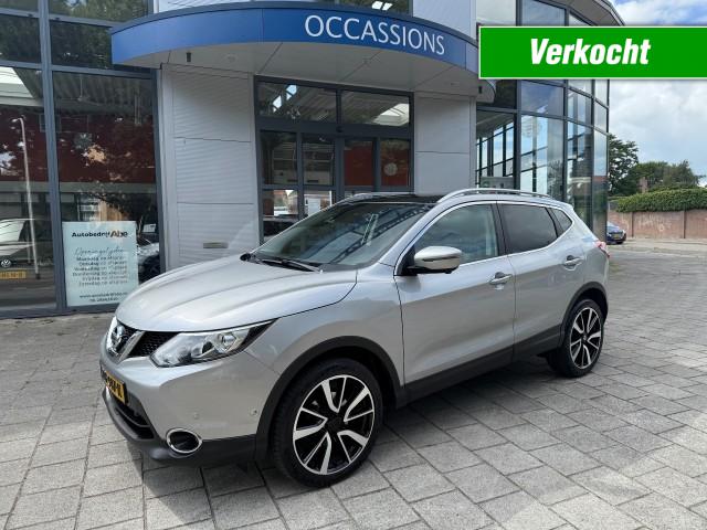 NISSAN QASHQAI 1.2 TEKNA-19INCH-LEER-PDC-PANORAMA-ECC-NAVI-BOMVOL!!!, Autobedrijf Abe, Steenwijk