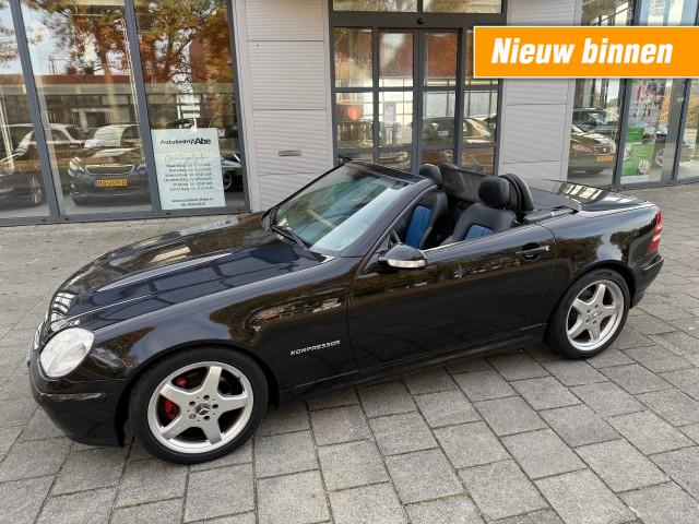 MERCEDES-BENZ SLK-KLASSE 200 K.LEER-AIRCO-LEER-GEEN APK ZOO MEE!!! RIJD EN SCHAKELD GOED!!!, Autobedrijf Abe, Steenwijk