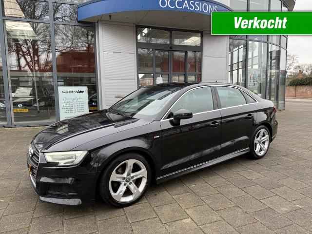 AUDI A3 1.0 TFSI SPORT S-LINE-LMV-ECC-PDC-NAVI-LEER-XENON-ORIG NL-NIEUWSTAAT!!, Autobedrijf Abe, Steenwijk