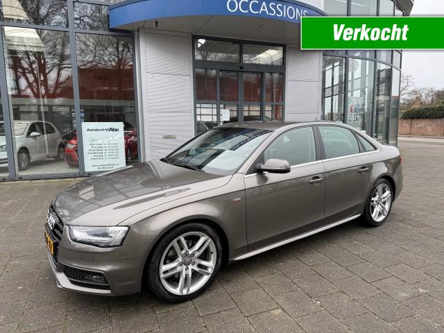 AUDI A4 1.8 TFSI S LINE EDITION-18INCH-LEER-ECC-XENON-NAVI-ETC-ORIG NL-NIEUWSTAAT!!, Autobedrijf Abe, Steenwijk
