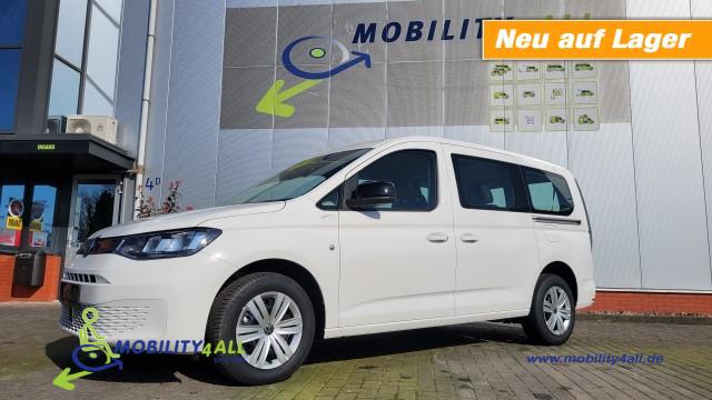 VOLKSWAGEN CADDY MAXI 2.0 TDi BleuMotion Euro 6 geschikt voor 1 rolstoel nieuw leverbaar bij Mobility4all