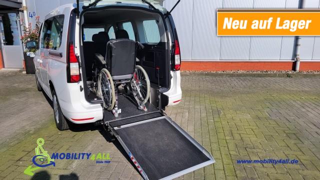 VOLKSWAGEN CADDY MAXI 2.0 TDi BleuMotion Euro 6 geschikt voor 1 rolstoel nieuw leverbaar bij Mobility4all