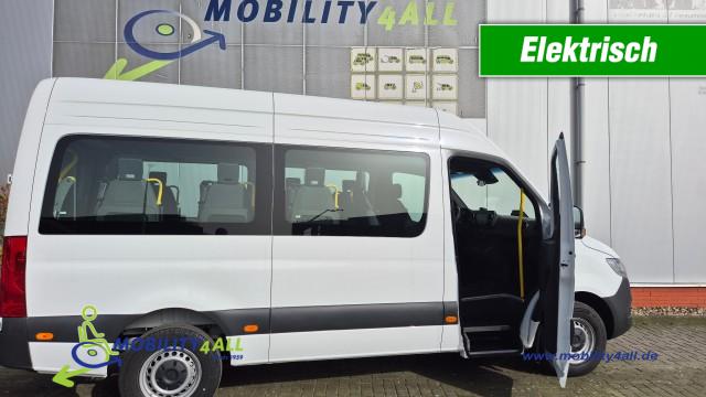 MERCEDES-BENZ SPRINTER - Elektrich: L2 / 8-sitz / Vornetür einstieg / e-lift 