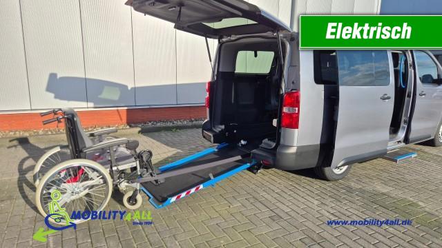 Toyota Proace - 8-Sitzer Rollstuhlbus mit 78-kWh-Batterie und Schnellladefunktion