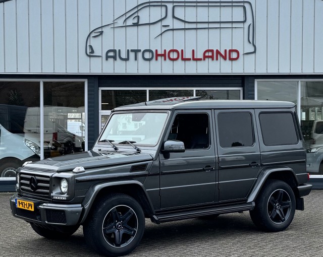 MERCEDES-BENZ G-KLASSE 350D 180KW 245PK GRIJS KENTEKEN EURO 6 AIRCO/ NAVIGATIE/ CRUISE CONTROL/, Autoholland Vans B.V., Velddrie