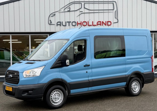 FORD TRANSIT 2.0 TDCI 92KW 125PK DC DUBBELE CABINE TREKHAAK/ BIJRIJDERSBANK/ 100% DEALERONDERHOUDEN, Autoholland Vans B.V., Veld