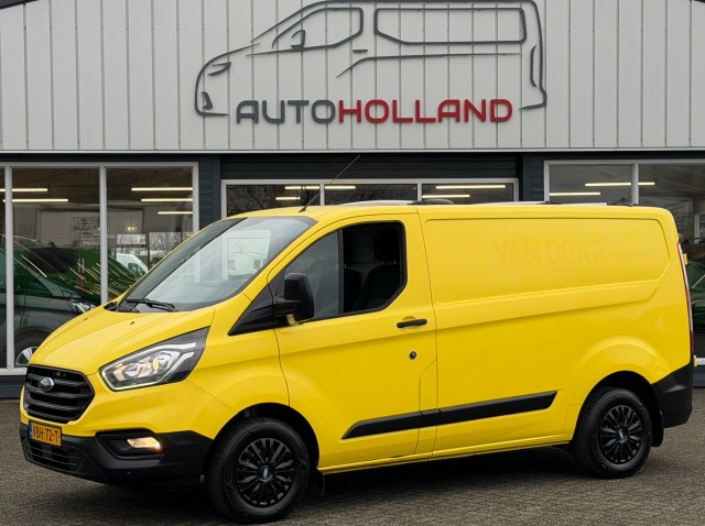 FORD TRANSIT CUSTOM 2.0 TDCI 77KW 105PK EURO 6 AIRCO/ CRUISE CONTROL/ TREKHAAK/ BIJRIJDERSBANK/ 100% DEALERONDERHOUDEN, Autoholl