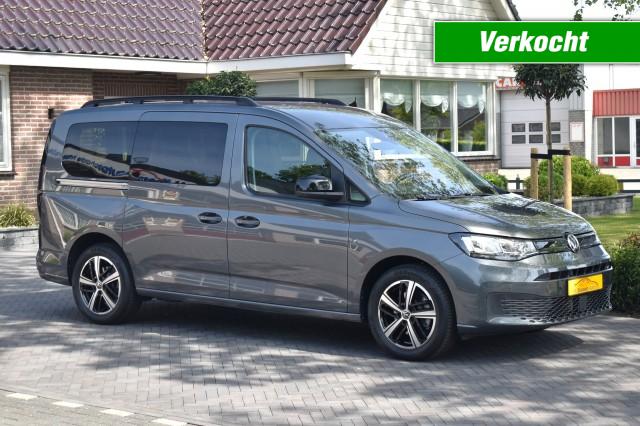 VOLKSWAGEN CADDY Maxi 1.5 TSI 115pk DSG Life, Navi, APP, Trekhaak, camera, H.Bloemert Auto's, Staphorst