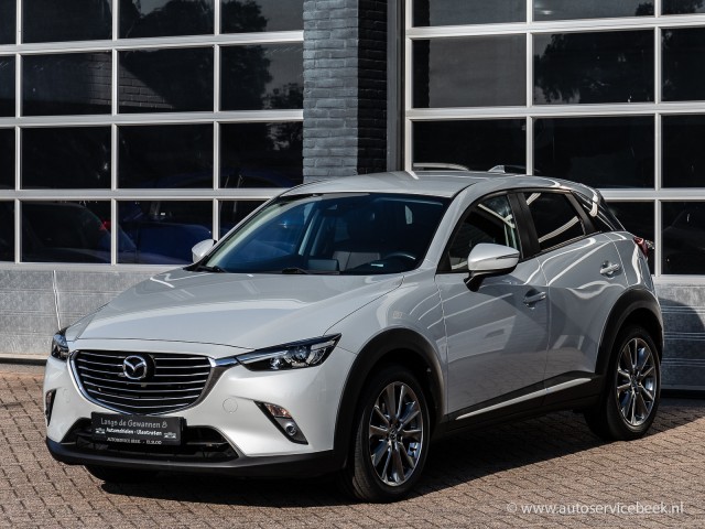 MAZDA CX-3 2.0 Skyactiv-G-120 Luxery Hakoné automaat, navi,leder, Autoservice Beek, Elsloo