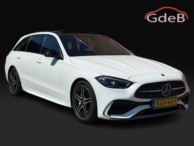 Mercedes-benz C-klasse - 180 AMG LINE  Panoramadak / Carplay / Burmester / Night Package / Camera