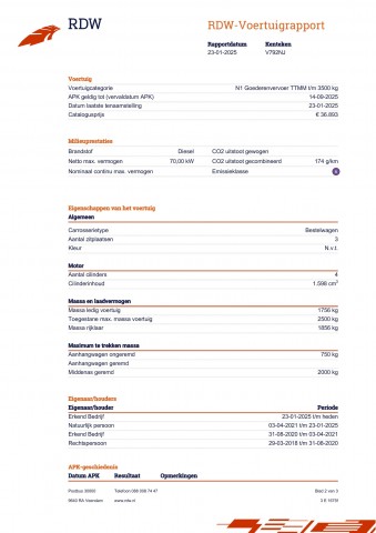 FIAT TALENTO 1.6 MultiJet L2H1 Motor defect Motorschade Autobedrijf Zuurbier, 1731 LJ Winkel