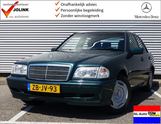 MERCEDES-BENZ C-KLASSE C 180 1.8i 16V Classic I NL-Auto I 4e Eig. I Youngtimer I NAP I, Automakelaar Jolink, Deventer