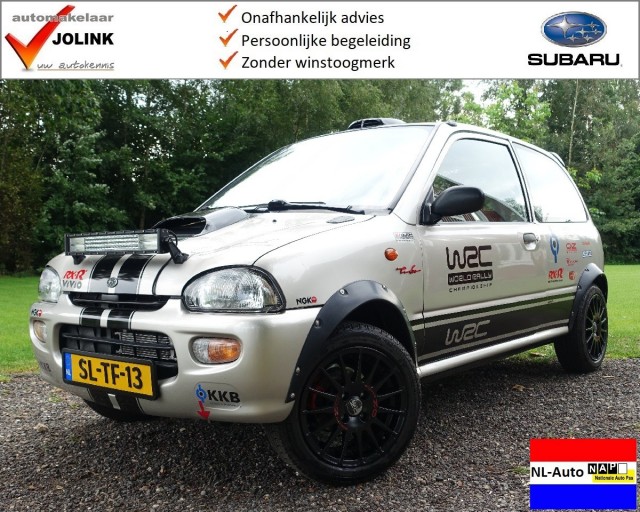 SUBARU VIVIO 0.7 GLi I RX-R Look I NL-Auto I 3e Eig I Sparco seats I NAP I, Automakelaar Jolink, Deventer