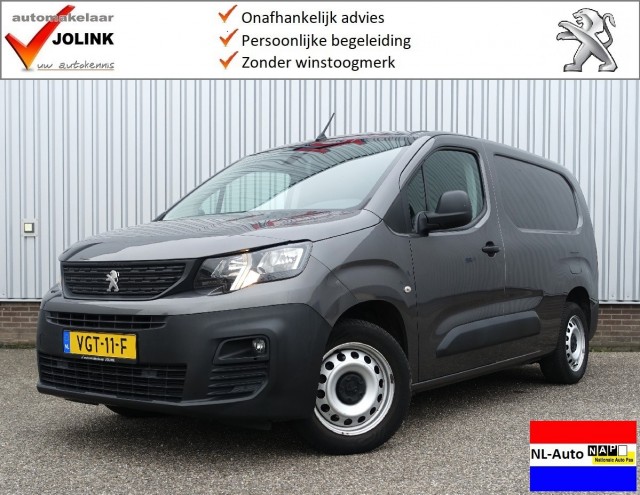 PEUGEOT PARTNER Long 1.5 BlueHDi Premium L2 I NL-Auto I 1e Eig. I 100% Dealer I, Automakelaar Jolink, Deventer