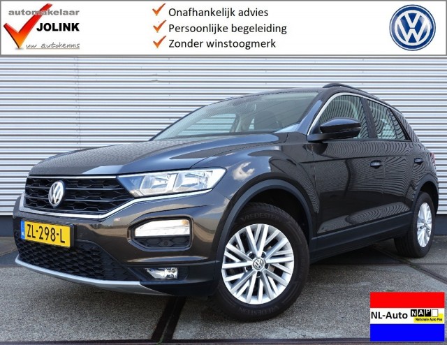 VOLKSWAGEN T-ROC 1.0 TSi Style I NL-Auto I Airco I Cruise I Android/Apple I Trekhaak I, Automakelaar Jolink, Deventer