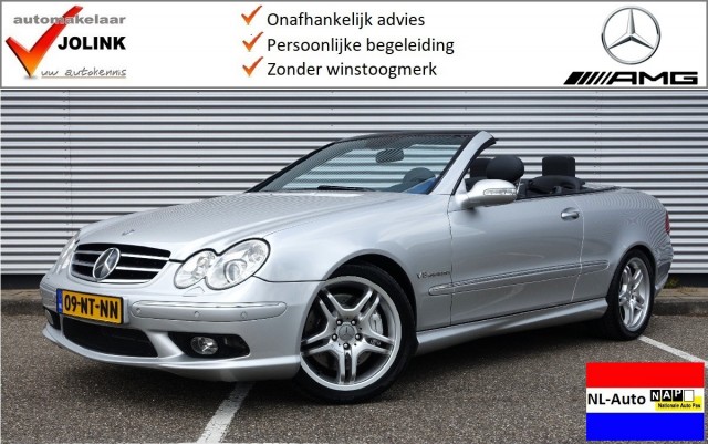 MERCEDES-BENZ CLK-KLASSE 55 AMG 5.4i V8 Compressor Avantgarde I NL-Auto I Youngtimer I, Automakelaar Jolink, Deventer