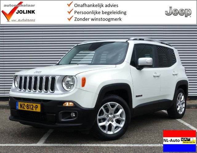 JEEP RENEGADE 1.4i MultiAir Limited I NL-Auto I Clima I Cruise I Trekhaak I, Automakelaar Jolink, Deventer
